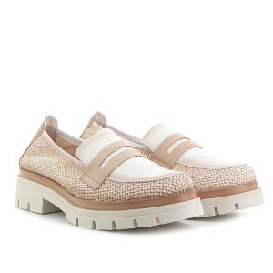 Лоферы женские HISPANITAS,
 HV221778_WHITE - Покровский / Обувной Дом