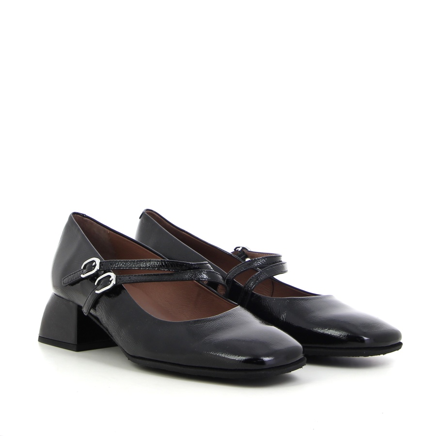 Туфли Mary Jane женские WONDERS,
 D1901LACK INEGRO - Покровский / Обувной Дом 18090506