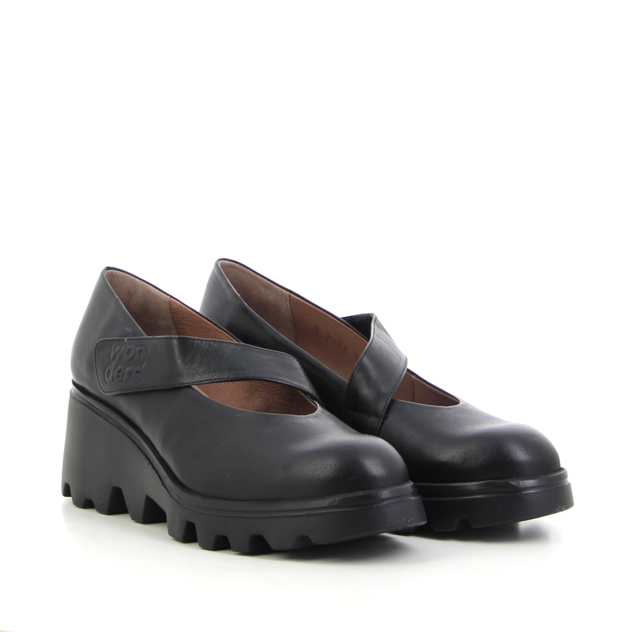 Туфли Mary Jane женские WONDERS,
 G7023BULUTNEGRO - Покровский / Обувной Дом 18252920